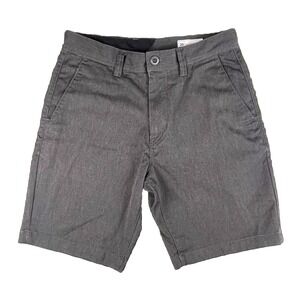 Volcom Shorts Men's 30 Gray‎ Chino True To This Stretch Beach Hiking Casual Work